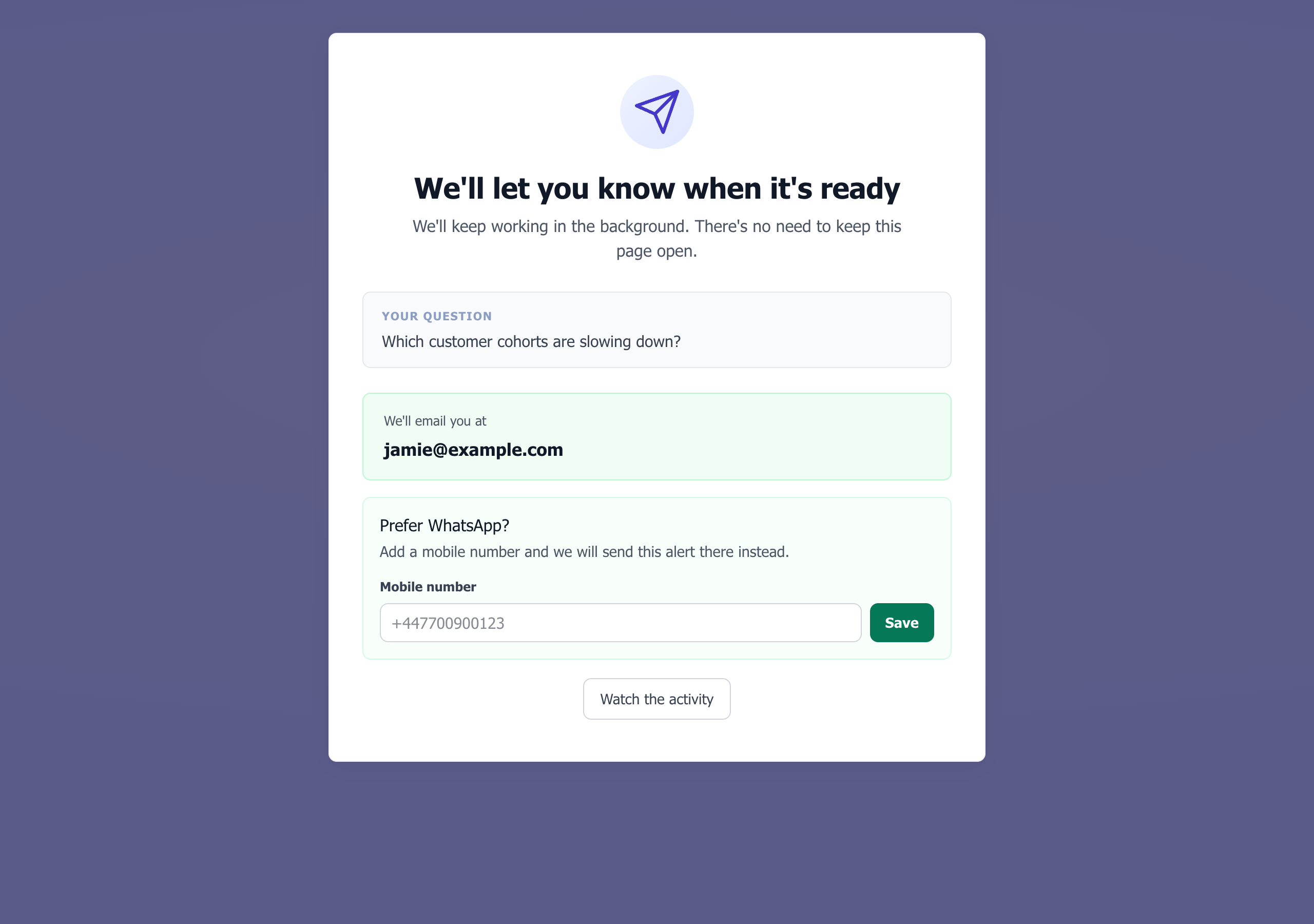 Notification